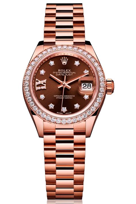 womens rose gold rolex watches